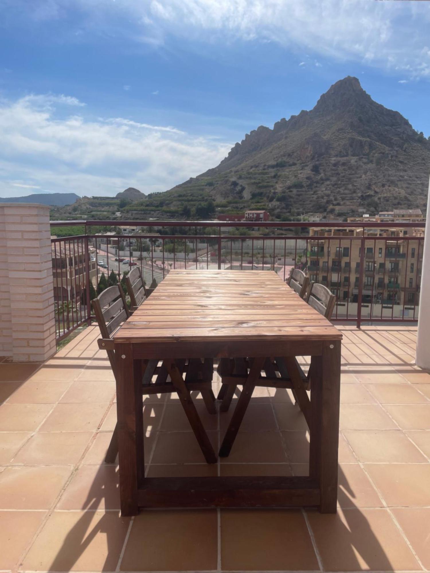 Apartament Atico Con Terraza, Piscina Y Jacuzzi Villanueva de Río Segura Zewnętrze zdjęcie