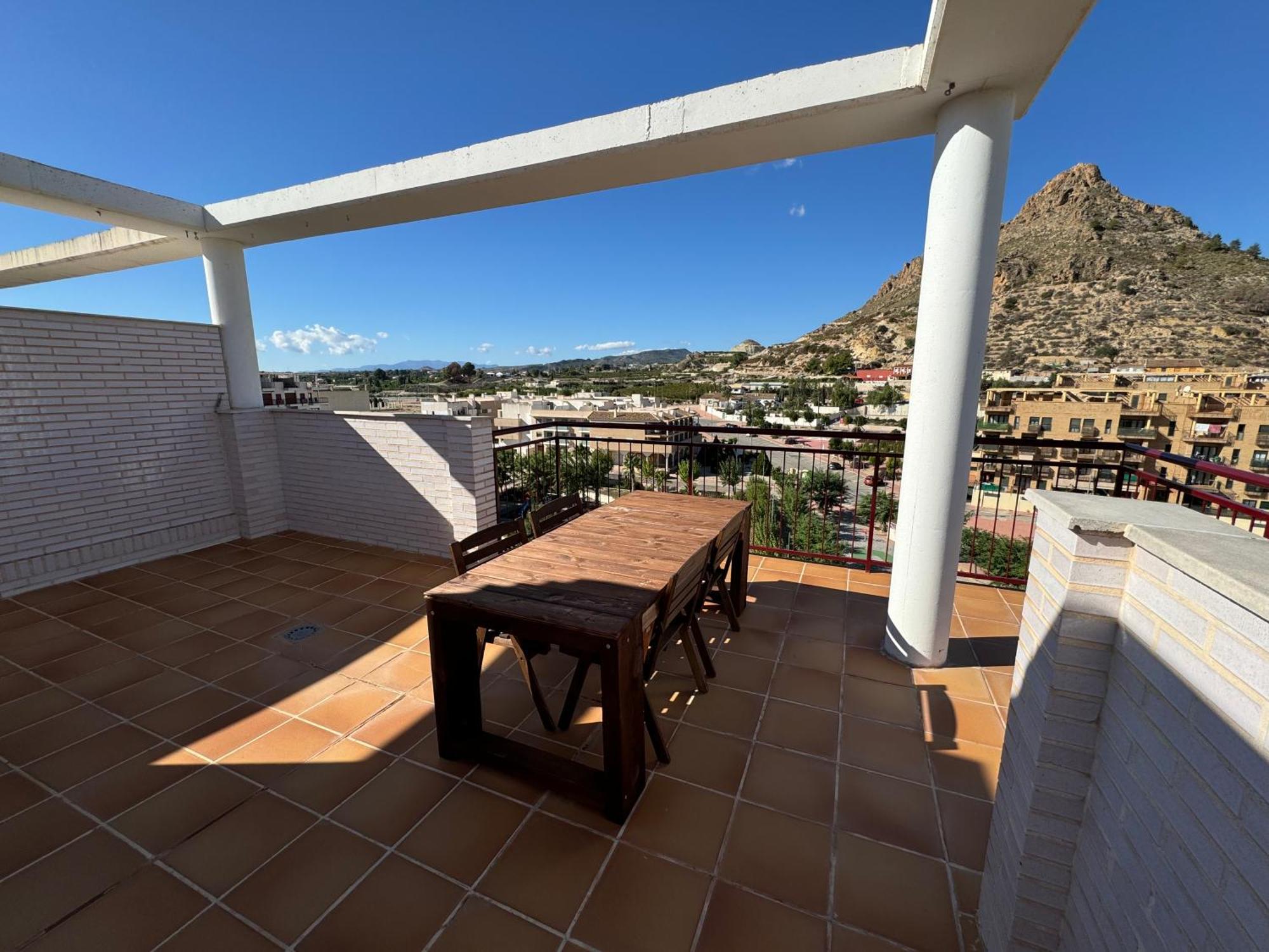 Apartament Atico Con Terraza, Piscina Y Jacuzzi Villanueva de Río Segura Zewnętrze zdjęcie